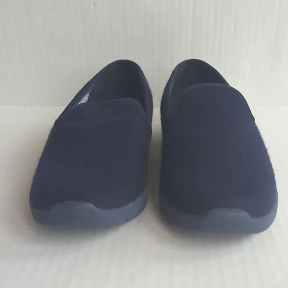 Lands' End Comfort Step Wool Slip-On Loafer Shoe Size 7.5B Blue - Picture 7 of 13